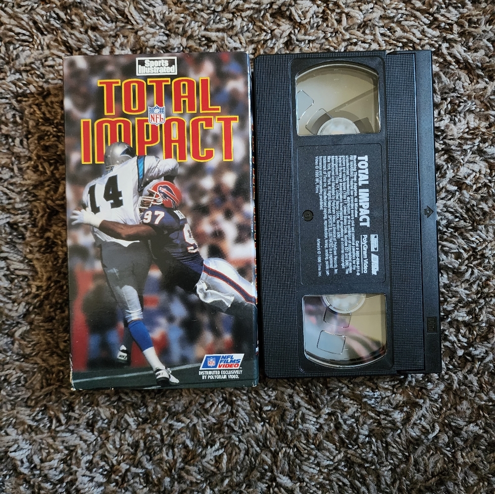 1996 NFL Total Impact Sports Illustrated VHS